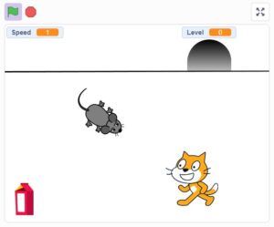 Scratch Spiel - Katz und Maus